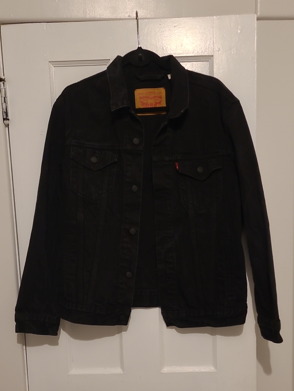 Levis Black  Denim Jacket